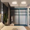 ZMH LED Deckenleuchte Wohnzimmer Modern 21CM Sternenhimmel Flurlampe für Schlafzimmer, Augenschutz, LED fest integriert, 4000K Bild 4