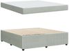 vidaXL Bettrahmen mit Matratze Hellgrau 180 x 200 cm Stoff 3398425 Bild 4