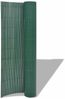 vidaXL Gartenzaun Grün 150 x 300 cm PVC 43633 Bild 2