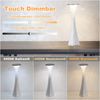 ZMH LED Tischlampe Touch Dimmbar 3000-6500K Weiß/Gold Nachttischlampe mit Akku Innen und Aussen Beleuchtung Tagbare Tischleuchte Aufladen Leseleuchte mit USB für Schlafzimmer Wohnzimmer Restaurant Bild 3