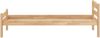 Einzelbett Buche massiv 80x200 Bettgestell V-60.45-08 Rollrost und Matratzen inkl. Bild 5