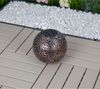 4x Solar Kugelleuchte Metalloptik 20cm Gartenleuchte Tischleuchte Gartendeko Gartenlampe Kugellampe Solarkugel Außenleuchte Outdoor Bild 5
