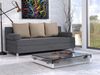 Mirjan24 'Dover' Schlafsofa, Anthrazit, 86 x 192 x 80 cm, ohne Hocker Bild 3