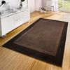 Design Velours Teppich Band Braun - 200x290x0,9cm Bild 3