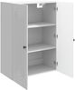 vidaXL Wandschrank Hochglanz Weiß 66 x 34,5 x 90 cm Holzwerkstoff 898059 Bild 2