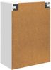 vidaXL Wandschrank Hochglanz Weiß 66 x 34,5 x 90 cm Holzwerkstoff 898059 Bild 5