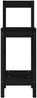 vidaXL Barstühle 2 Stk. Schwarz 40x41,5x112 cm Massivholz Kiefer 822146 Bild 4