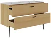 Vente-unique - SARONE Bathroom furniture set Holz, Platte Beige - B 46 cm x H 55 cm x L 120 cm Bild 3