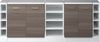 Küchenschrank für Dachschrägen R-Line Edelgrau 210 cm 5er Set Schrankkorpuss 60 cm Tiefe Vicco Bild 3