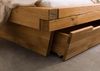 Bett mit Bettkasten Wildeiche 160x200 natur geölt INNSBRUCK #260 Bild 5