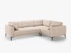 Micadoni Ecksofa Bemy 4-Sitzer Rechts Strukturierter Stoff Sand Bild 2