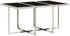 vidaXL 7-tlg. Garten-Essgruppe mit Kissen Hellgrau Poly Rattan 3210731 Bild 3