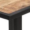 vidaXL Esstisch 140 cm Raues Mangoholz 320691 Bild 5