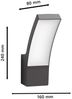 Philips LED Außenwandleuchte Splay anthrazit warmweiß Bild 4