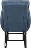 ML-DESIGN Loungesessel Wohnzimmersessel mit Armlehnen Fußablage Seitentaschen Lesesessel, Blau Sessel Fernsehsessel verstellbar Relaxsessel Leinen Ruhesessel Bild 4