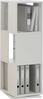 Drehregal >TOWER< in weiß - 34x108x34cm (BxHxT) Bild 3