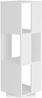 Drehregal >TOWER< in weiß - 34x108x34cm (BxHxT) Bild 5