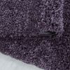 Hochflor Teppich Sima rund - 160 cm Durchmesser - Violett Bild 3