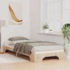 vidaXL Bettrahmen Braun 100 x 210 cm Massives Kiefernholz 872896 Bild 3