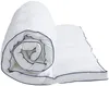 Vente-unique - PRESTIGIA Topper StoffStoffStoff Weiß - B 90 cm x H 5 cm x L 190 cm Bild 3