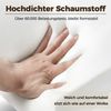 Merax Esszimmerstuhl Gestell aus goldfarbenen Metall, Bezug aus Samtstoff(Set, 6 St), 6er Set Polsterstühle Küchenstuhl Wohnzimmerstuhl Beige Bild 5