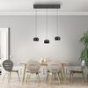 Just Light LED Pendelleuchte Ballini 3 Flammig 220 cm warmweiß Bild 4