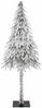vidaXL Weihnachtsbaum mit 300 LEDs Weiß 210 cm PE und Stahl 3396242 Bild 5