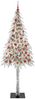 vidaXL Weihnachtsbaum mit 300 LEDs Weiß 210 cm PE und Stahl 3396242 Bild 3