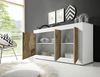INOSIGN Sideboard Basic Breite 160 cm, Kommode 3 Türen, Anrichte, Metallgriff, moderne Rahmenoptik, viel Stauraum, Farbauswahl Bild 4