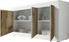 INOSIGN Sideboard Basic Breite 160 cm, Kommode 3 Türen, Anrichte, Metallgriff, moderne Rahmenoptik, viel Stauraum, Farbauswahl Bild 3