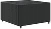 vidaXL 7-tlg. Garten-Lounge-Set mit Kissen Schwarz Poly Rattan 3308028 Bild 4