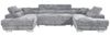 Labett Wohnlandschaft mit Schlaffunktion & Bettkasten GUSTAVO U-Form Sofa aus Cord Bild 1