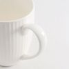 Weissberg 2-tlg. Kaffeebecher 350 ml aus hochwertigem Porzellan, Relief-Design Bild 4