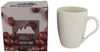 Weissberg 2-tlg. Kaffeebecher 350 ml aus hochwertigem Porzellan, Relief-Design Bild 5