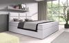 Boxspringbett Carre mit USB-Anschluss 120x200 Weiß H3 (70-100kg) Bild 2
