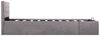 vidaXL Stauraumbett Hydraulisch Taupe Stoff 100×200 cm 285595 Bild 4