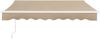 Markise Bitonto 300x250 cm Beige [en. casa] Bild 4