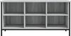 vidaXL Schuhregal Grau Sonoma 100x35x50 cm Holzwerkstoff 831841 Bild 4