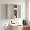 vidaXL Badezimmer-Wandschrank mit Regal Sonoma-Eiche 20 x 14 x 70 cm 889297 Bild 4