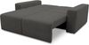 DOMO. collection Sofa 700 029, 2-Sitzer Couch mit Schlaffunktion und Federkernpolsterung, lose Rückenkissen, Polstergarnitur, 192 x 116 x 85 cm (BxTxH), grau Bild 5