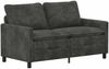 vidaXL Sofa Set 2 pcs Anthrazit Polyester 3417097 Bild 4