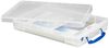 Really Useful Box Aufbewahrungsbox 10l 520x340x85mm PP transparent Bild 2