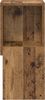 vidaXL Eckschrank Altholz 25,5x25x55cm Holzwerkstoff 889827 Bild 5