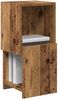 vidaXL Eckschrank Altholz 25,5x25x55cm Holzwerkstoff 889827 Bild 3