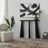 Dmora Konsolentisch TomoeGozen, Tisch, Eingangskonsole, Regal, 100x28 h83 cm, Anthrazit Bild 4
