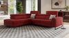 Sofanella Ecksofa MANZANO Stoff Eckgarnitur Eck in Hellgrau Bild 4