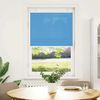vidaXL Plissee Blau 80x100 cm Stoffbreite 79,4 cm Polyester 4015173 Bild 2