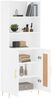 vidaXL Highboard Weiß 69,5x34x180 cm Holzwerkstoff 3189941 Bild 3