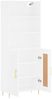 vidaXL Highboard Weiß 69,5x34x180 cm Holzwerkstoff 3189941 Bild 4