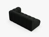 Micadoni Modulares Sofa Lupine 3-Sitzer Rechts Boucle Baloo Schwarz Bild 3
